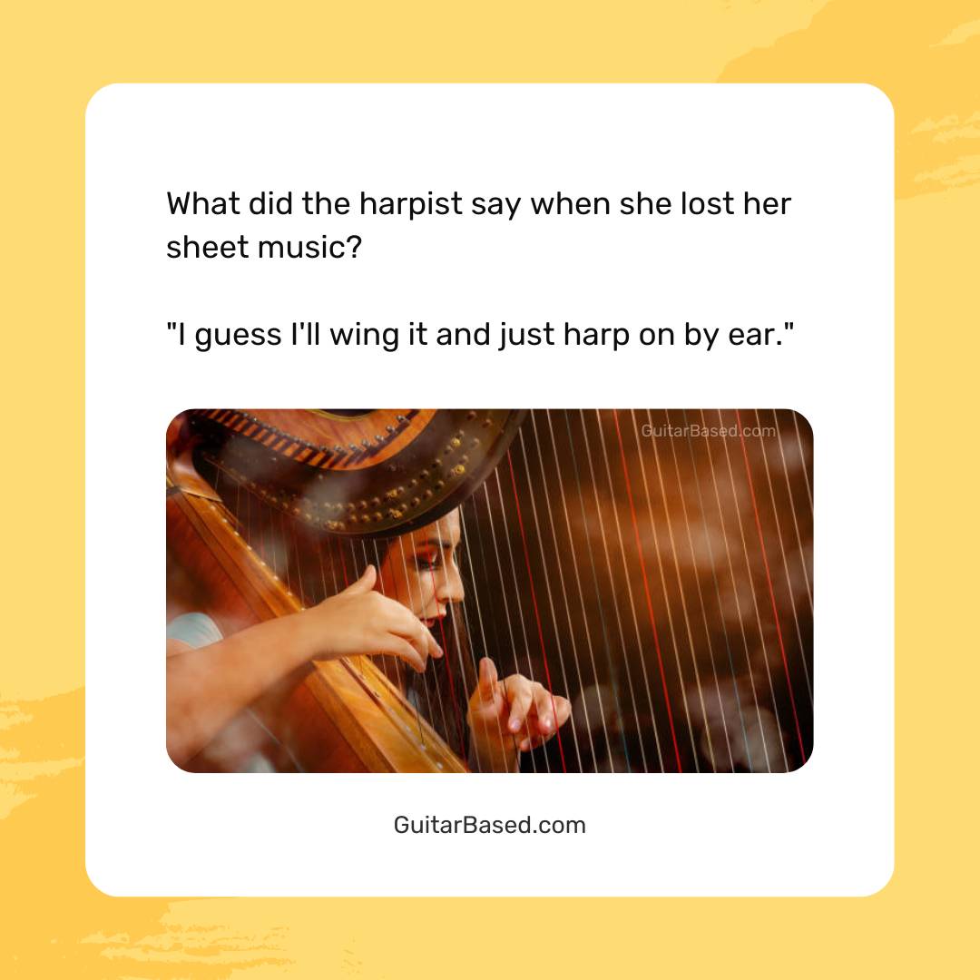 105 Lighthearted Harp Memes Jokes Puns That Ll Leave Harpists In