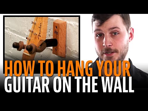 How to Hang a Guitar on the Wall