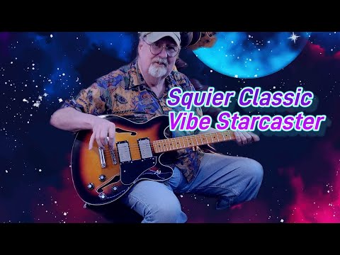 Squier Classic Vibe Starcaster unboxing and review