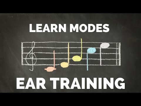 1 Hour Modal Ear Training - Learn to Hear the Musical Modes