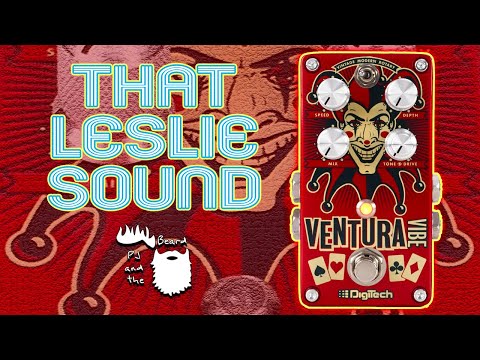 Ventura Vibe Rotary/Vibrato Pedal by Digitech - That Leslie Sound Series