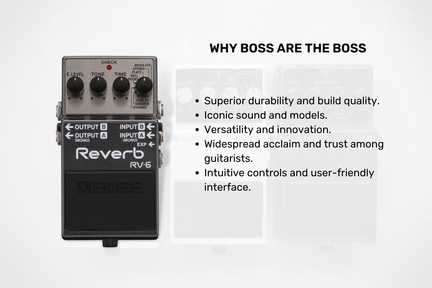 17 Best BOSS Pedals (2023) Of All Time | Guitar Based