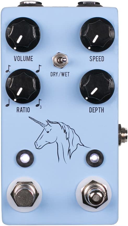 JHS Unicorn V2 Analog Univibe Pedal on a white background