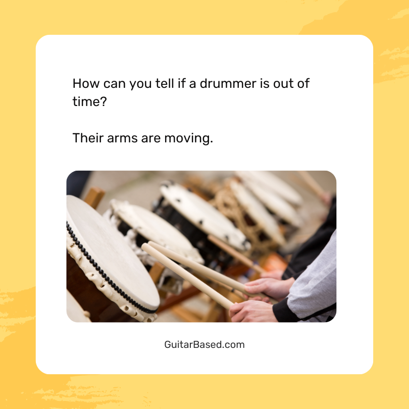 Drummer Timing Jokes