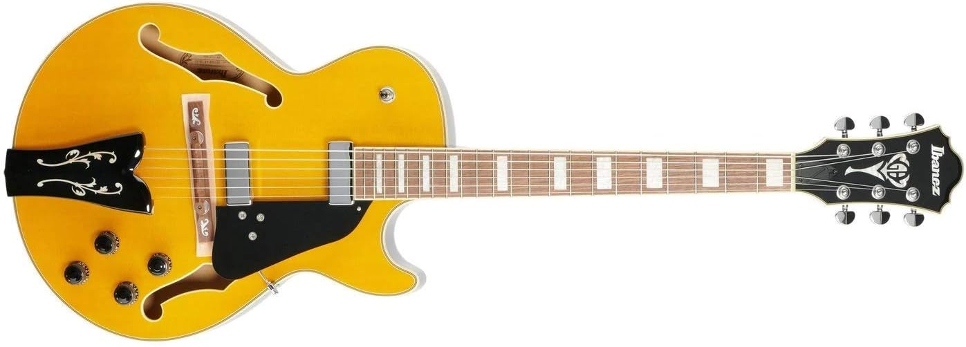 Ibanez GB10EM George Benson Signature Hollow Body Electric Guitar on a white background